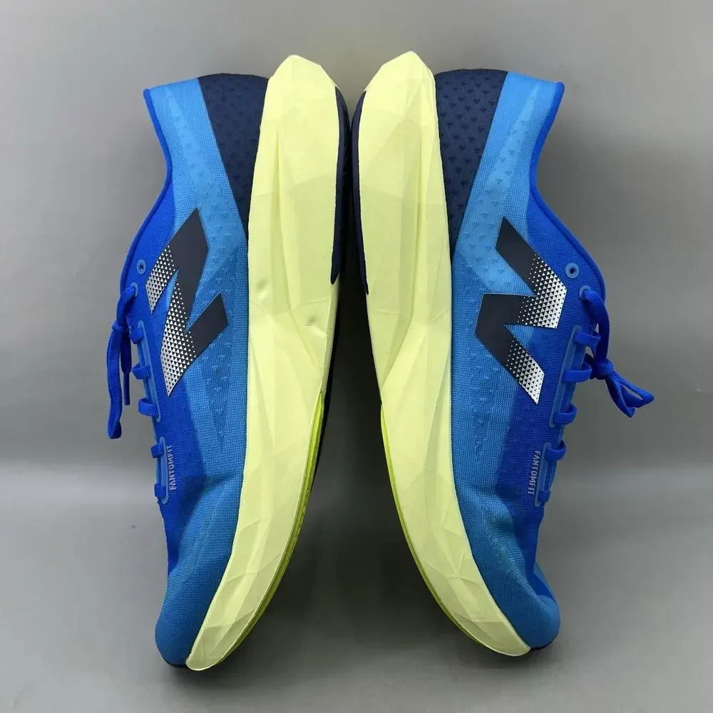 New Balance FuelCell Rebel V4 Running Shoes Men Size 16 D Blue Comfort Sneakers